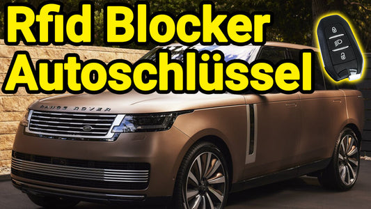 Rfid Blocker Autoschlüssel