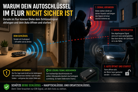 Warum dein Autoschlüssel im Flur NICHT sicher ist