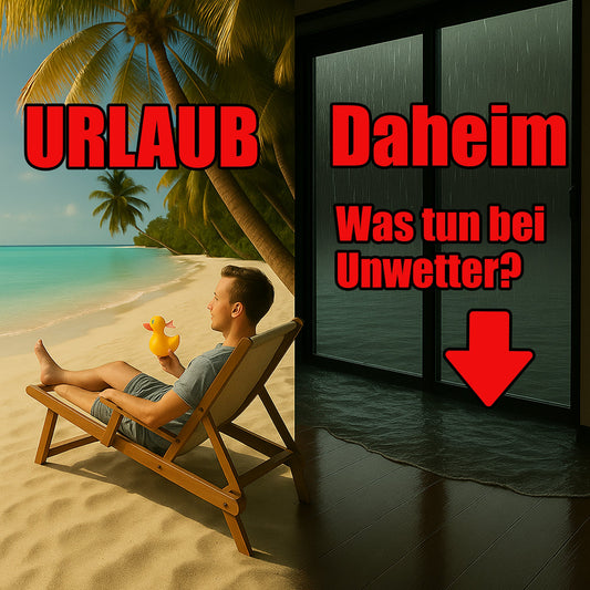 Was tun bei Unwetter Zuhause im Urlaub