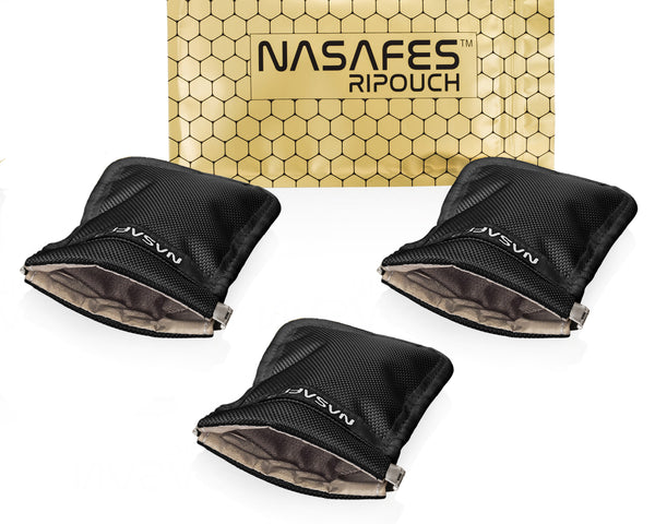 NASAFES® Keyless Abschirmtasche – 3er-Set