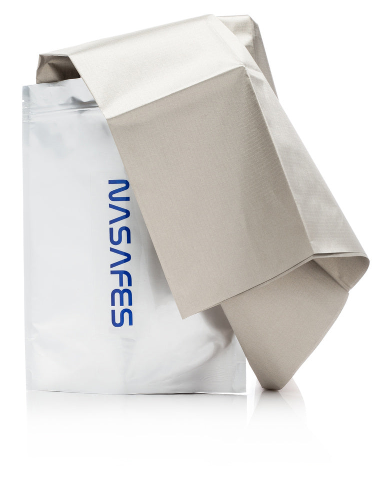 Abschirmgewebe Groß 108x92 cm Leitfähiges Gewebe, Faraday Gewebe