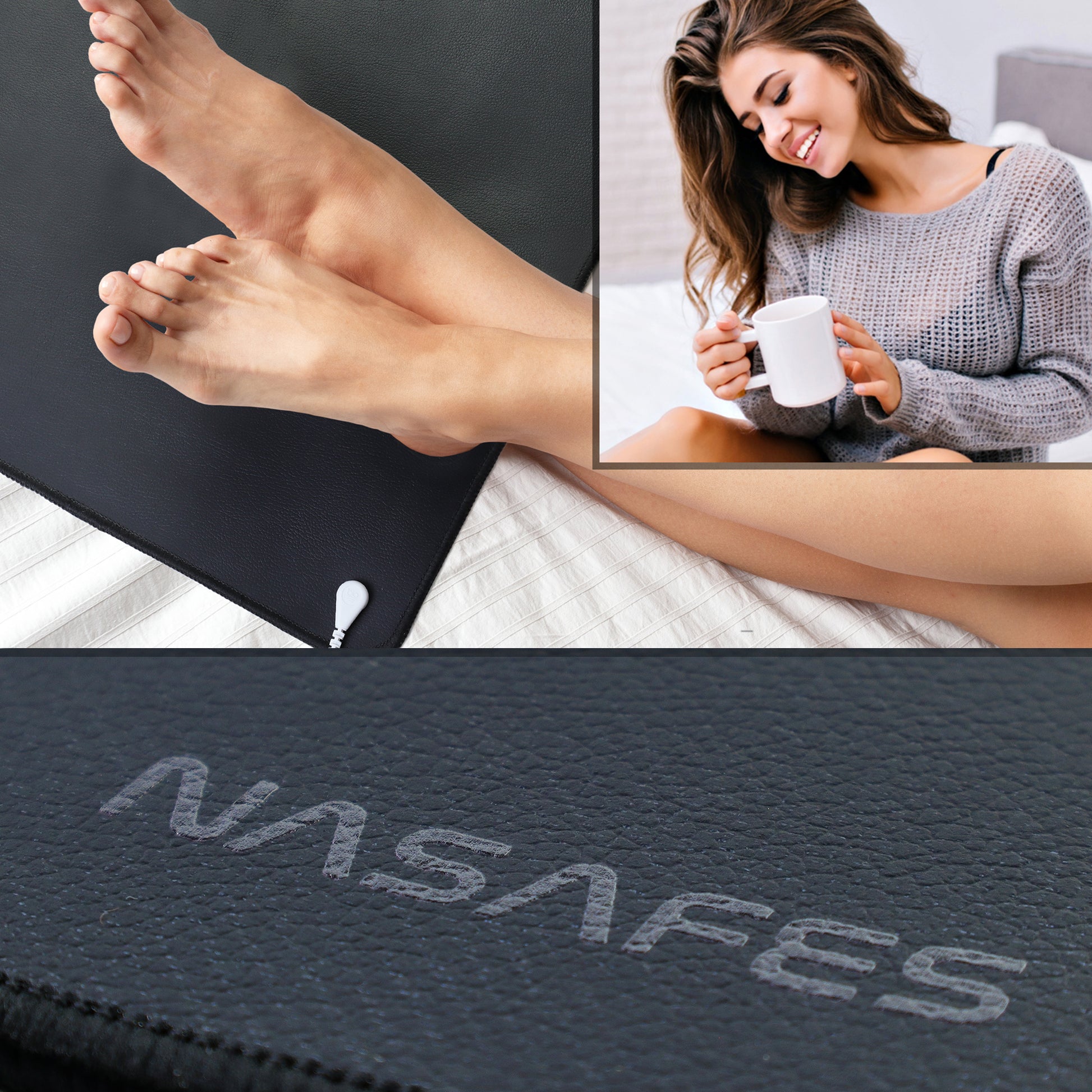 Erdungsmatte für Bett