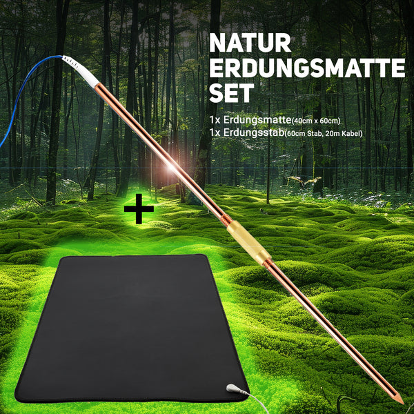 Erdungsmatte Set mit Erdungsstab
